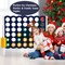 Costway Jumbo 4-to-Score 4 in A Row Giant Game Set Outdoor Indoor Kids Adults Family Fun Red\Black